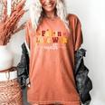Fall Teacher Fall In Love With Math Math Thanksgiving Women's Comfort Colors T-Shirt Yam