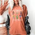 My Favorite Monsters Call Me Teacher Thank Mummy Vampire Bat Women's Comfort Colors T-Shirt Yam My Favorite Monsters Call Me Teacher Thank Mummy Vampire Bat Women's Comfort Colors T-Shirt Yam