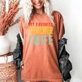 My Favorite Teacher Is My Wife Women's Comfort Colors T-Shirt Yam