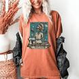 FCS Teacher Skeleton Halloween Family And Consumer Science Women's Comfort Colors T-Shirt Yam FCS Teacher Skeleton Halloween Family And Consumer Science Women's Comfort Colors T-Shirt Yam