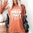 Field Day Second 2nd Grade Orange 2025 Boy Girl Teacher Women's Comfort Colors T-Shirt Yam