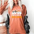 Fifth Grade Boo Crew Halloween Teacher Costume Women's Comfort Colors T-Shirt Yam Fifth Grade Boo Crew Halloween Teacher Costume Women's Comfort Colors T-Shirt Yam