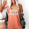Future Teacher Cool Teacher In Progress Please Wait Women's Comfort Colors T-Shirt Yam