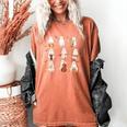 Ghost Music Teacher Halloween Musician Costume Women's Comfort Colors T-Shirt Yam Ghost Music Teacher Halloween Musician Costume Women's Comfort Colors T-Shirt Yam