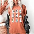 Ghost Reading Books Spooky Librarian Teacher Women Women's Comfort Colors T-Shirt Yam Ghost Reading Books Spooky Librarian Teacher Women Women's Comfort Colors T-Shirt Yam
