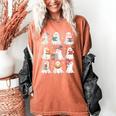 Ghost Reading Teacher Halloween Costume Librarian Book Lover Women's Comfort Colors T-Shirt Yam Ghost Reading Teacher Halloween Costume Librarian Book Lover Women's Comfort Colors T-Shirt Yam