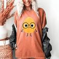 Good Egg Teacher Halloween Costume The Smart Cookie Women's Comfort Colors T-Shirt Yam Good Egg Teacher Halloween Costume The Smart Cookie Women's Comfort Colors T-Shirt Yam