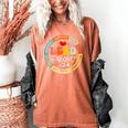 Groovy Lead Teacher Appreciation Back To School Women's Comfort Colors T-Shirt Yam Groovy Lead Teacher Appreciation Back To School Women's Comfort Colors T-Shirt Yam