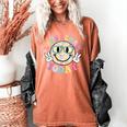 Groovy Retro Lets Learn Today Teacher Student Back To School Women's Comfort Colors T-Shirt Yam Groovy Retro Lets Learn Today Teacher Student Back To School Women's Comfort Colors T-Shirt Yam