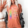 Growth Mindset Positive Motivational Classroom Teacher Learn Women's Comfort Colors T-Shirt Yam Growth Mindset Positive Motivational Classroom Teacher Learn Women's Comfort Colors T-Shirt Yam