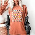 Halloween Alphabet ABCs Learning Kindergarten Teacher Men Women Kids Women's Comfort Colors T-Shirt Yam Halloween Alphabet ABCs Learning Kindergarten Teacher Men Women Kids Women's Comfort Colors T-Shirt Yam