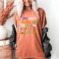 Halloween You Cant Scare Me Im A Middle School Teacher Women's Comfort Colors T-Shirt Yam Halloween You Cant Scare Me Im A Middle School Teacher Women's Comfort Colors T-Shirt Yam