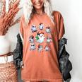 Halloween PE Teacher Ghost Playing Sports Physical Education Women's Comfort Colors T-Shirt Yam