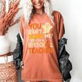 Halloween Preschool Teacher You Can't Scare Me Im A Teacher Women's Comfort Colors T-Shirt Yam Halloween Preschool Teacher You Can't Scare Me Im A Teacher Women's Comfort Colors T-Shirt Yam