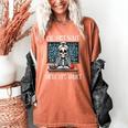 Halloween Teacher I'Ll Just Wait Until It's Quiet Women Women's Comfort Colors T-Shirt Yam