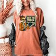 Halloween Teacher Six Seven Meme 6 7 Skeleton Spooky Costume Women's Comfort Colors T-Shirt Yam