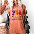 Happy Hallothanksmas Halloween Thanksgiving Pencils Teachers Women's Comfort Colors T-Shirt Yam Happy Hallothanksmas Halloween Thanksgiving Pencils Teachers Women's Comfort Colors T-Shirt Yam