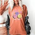 Happy To See Your Face Smile Face Teacher Back To School Women's Comfort Colors T-Shirt Yam Happy To See Your Face Smile Face Teacher Back To School Women's Comfort Colors T-Shirt Yam