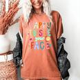 Happy To See Your Face Teacher Retro Back To School Women's Comfort Colors T-Shirt Yam Happy To See Your Face Teacher Retro Back To School Women's Comfort Colors T-Shirt Yam