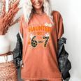 Haunted By 6-7 Halloween Math Teacher Joke Women's Comfort Colors T-Shirt Yam Haunted By 6-7 Halloween Math Teacher Joke Women's Comfort Colors T-Shirt Yam