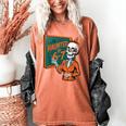 Haunted By 6-7 Six Seven 67 Math Teacher Halloween Skeleton Women's Comfort Colors T-Shirt Yam Haunted By 6-7 Six Seven 67 Math Teacher Halloween Skeleton Women's Comfort Colors T-Shirt Yam