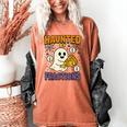 Haunted By Fractions Math Halloween Teacher Women's Comfort Colors T-Shirt Yam Haunted By Fractions Math Halloween Teacher Women's Comfort Colors T-Shirt Yam
