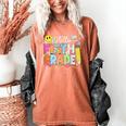 Hello Fifth Grade Team 5th Grade Back To School Teacher Kids Women's Comfort Colors T-Shirt Yam Hello Fifth Grade Team 5th Grade Back To School Teacher Kids Women's Comfort Colors T-Shirt Yam