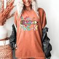 Hello Pre-K Pencil Teacher Student Tie Dye Women's Comfort Colors T-Shirt Yam
