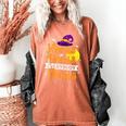 Hocus Pocus Everybody Focus Halloween Teacher Men Women Kids Women's Comfort Colors T-Shirt Yam