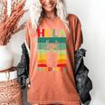 Hola Estudiantes Spanish Teacher Back To School 2025 Women's Comfort Colors T-Shirt Yam Hola Estudiantes Spanish Teacher Back To School 2025 Women's Comfort Colors T-Shirt Yam