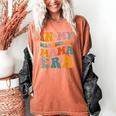 In My Homeschool Mama Era Mom Teacher Women's Comfort Colors T-Shirt Yam In My Homeschool Mama Era Mom Teacher Women's Comfort Colors T-Shirt Yam
