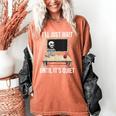 I'Ll Just Wait Until It's Quiet Skeleton Teacher Halloween Women's Comfort Colors T-Shirt Yam I'Ll Just Wait Until It's Quiet Skeleton Teacher Halloween Women's Comfort Colors T-Shirt Yam