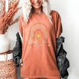 Infant Teacher Leopard Boho Rainbow Appreciation Women's Comfort Colors T-Shirt Yam Infant Teacher Leopard Boho Rainbow Appreciation Women's Comfort Colors T-Shirt Yam