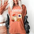 It's A Bootiful Day To Make Art Groovy Art Teacher Halloween Women's Comfort Colors T-Shirt Yam It's A Bootiful Day To Make Art Groovy Art Teacher Halloween Women's Comfort Colors T-Shirt Yam