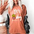 It's Fry Day Teacher Life Women's Comfort Colors T-Shirt Yam It's Fry Day Teacher Life Women's Comfort Colors T-Shirt Yam