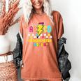 Kindergarten ABCD Rocks Teacher Student Back To School Women's Comfort Colors T-Shirt Yam