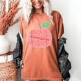 Kindergarten Apple Word Art For Teachers & Students Women's Comfort Colors T-Shirt Yam Kindergarten Apple Word Art For Teachers & Students Women's Comfort Colors T-Shirt Yam
