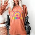 Kindergarten Rainbow Girls Boys Teacher Team Kinder Squad Women's Comfort Colors T-Shirt Yam Kindergarten Rainbow Girls Boys Teacher Team Kinder Squad Women's Comfort Colors T-Shirt Yam