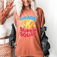 Kindergarten Super Squad Superhero Teacher Team Men Women Girls Kids Women's Comfort Colors T-Shirt Yam Kindergarten Super Squad Superhero Teacher Team Men Women Girls Kids Women's Comfort Colors T-Shirt Yam