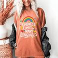 Kindness Comes In Many Languages ESL English Teacher Women's Comfort Colors T-Shirt Yam