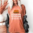 Let's Eat Kids Grammar For Thanksgiving Teacher Women's Comfort Colors T-Shirt Yam Let's Eat Kids Grammar For Thanksgiving Teacher Women's Comfort Colors T-Shirt Yam