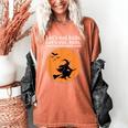 Let's Eat Kids Punctuation Saves Live Witch Grammar Teacher Women's Comfort Colors T-Shirt Yam