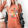 Let's Learn Today Teacher Motivational Back To School Women's Comfort Colors T-Shirt Yam