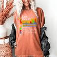 Can I Lick It Periodic Table Chemistry Teachers Women's Comfort Colors T-Shirt Yam