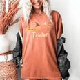 Love Teacher Wizards Back To School Halloween Women's Comfort Colors T-Shirt Yam