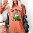 Mad Scientist Science Teacher Halloween Costume Teen Girls Women's Comfort Colors T-Shirt Yam Mad Scientist Science Teacher Halloween Costume Teen Girls Women's Comfort Colors T-Shirt Yam