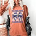 Maestra El Salvador Coquette Bow Hispanic Spanish Teacher Women's Comfort Colors T-Shirt Yam