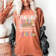 Matching Teachers Last Day Of School Teacher Besties Women's Comfort Colors T-Shirt Yam