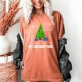 Math Geometry Christmas Tree Geometree Teacher Women's Comfort Colors T-Shirt Yam