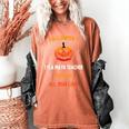 Math Teacher Halloween Quote I'm Scary All Year Long Men Women Women's Comfort Colors T-Shirt Yam